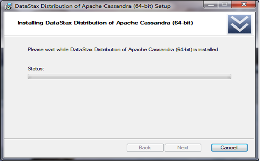 Cassandra Windows Installation step  6