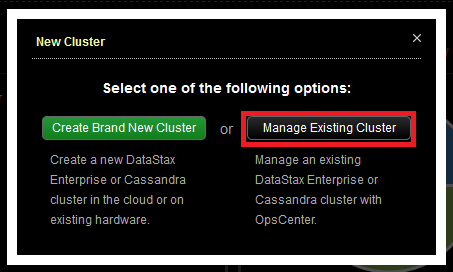 Cassandra health monitoring & Datastax Opscenter Configuration step 2
