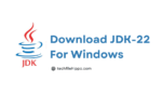 Thumbnail for the post titled: Download JDK-22 for Windows for Free.